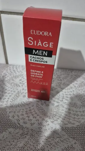 Oleo capilar mem cachos e crespos Siage