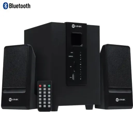 Caixa De Som Subwoofer 2.1 Vinik 20w cxgro20w