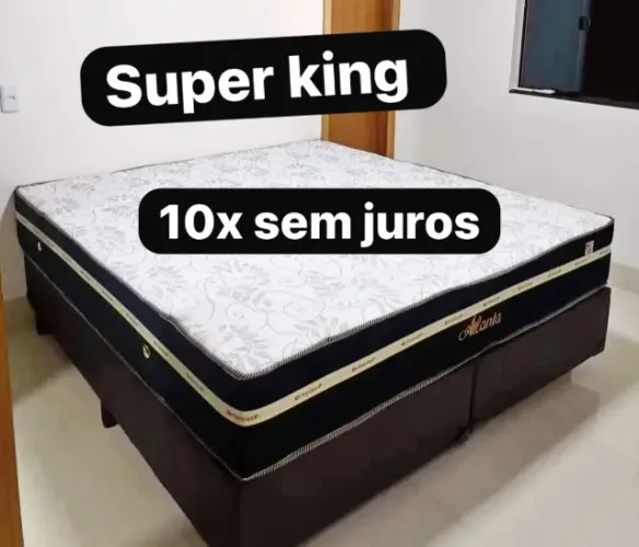 Cama box super king 