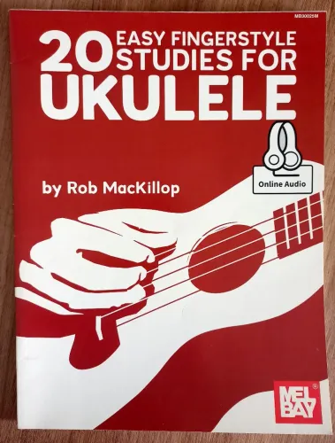 20 Easy Fingerstyle Studies Ukulele Método Ukulele