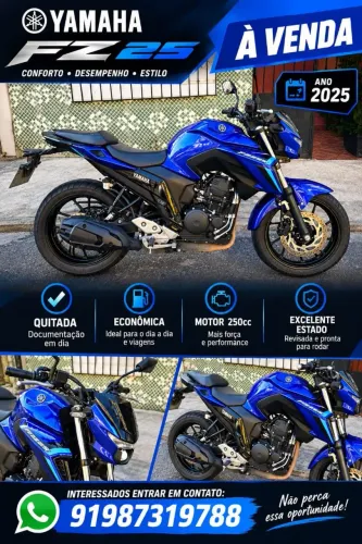 FAZER FZ25 YAMAHA