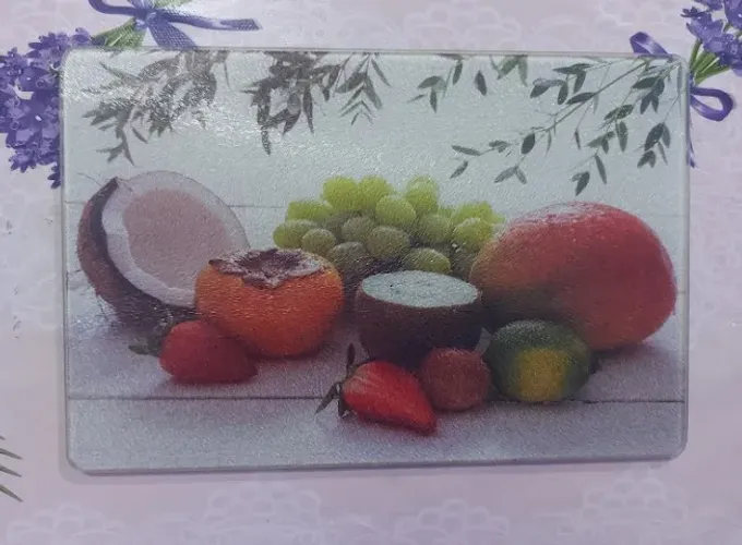 Tábua De Corte De Vidro Temperado NOVA