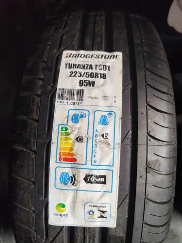 Pneu Bridgestone Turanza T001 * 225/50r18 95w Run Flat