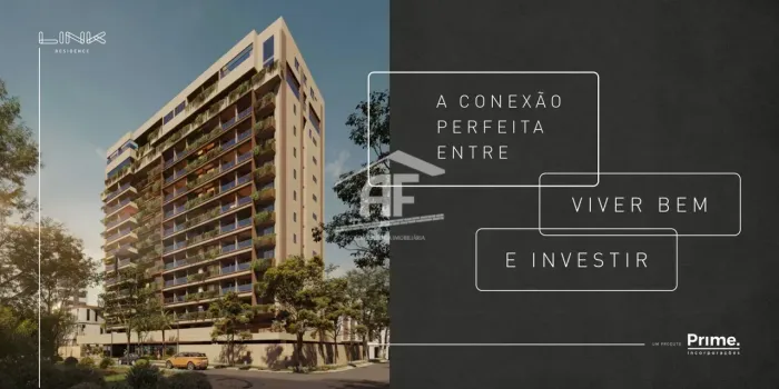 Apartamentos tipo loft, 1 ou 2 quartos e cobertura garden na Jatiúca - Edf. Link Residence
