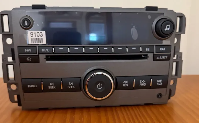 CD player novo da GM