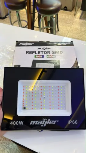 Refletor 400w Rgb na promoção