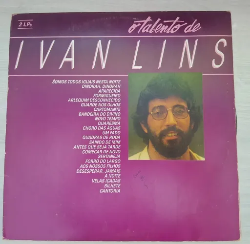 Disco de Vinil - O talento de Ivan Lins