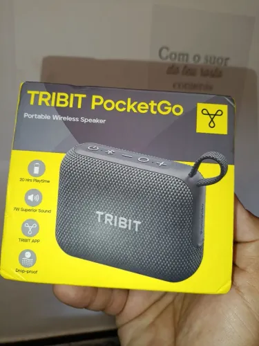 Caixa de Som TRIBIT PocketGo com App próprio