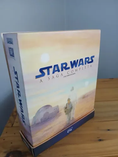 Box Star Wars: A Saga Completa - Blu-ray (9 Discos) Original