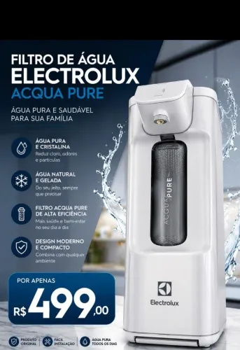 FILTRO DE ÁGUA ELECTROLUX ACQUA PURE