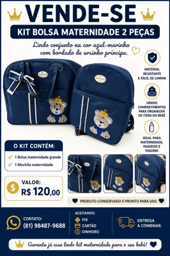 Kit Bolsa Maternidade