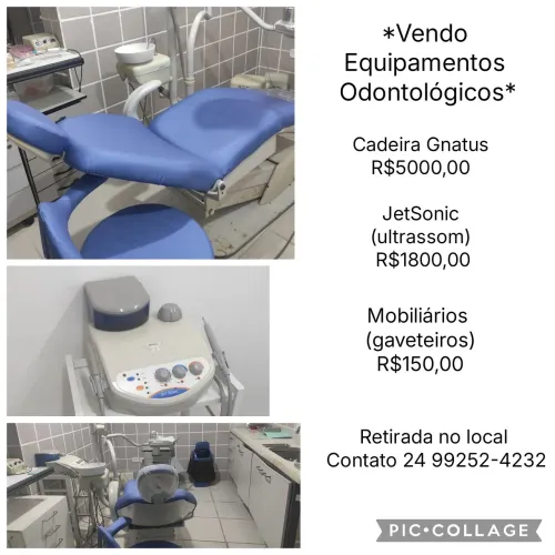 Vendo Equipamentos Odontológicos