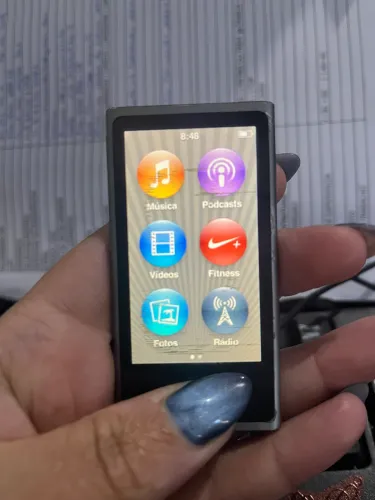 iPod nano 7ª geração (modelo A1446) (colecionável de 2012