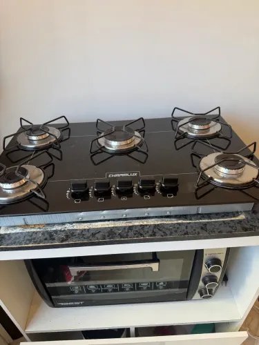 Fogão cooktop 5 bocas