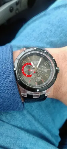 Relógio Mondaine triconpasse