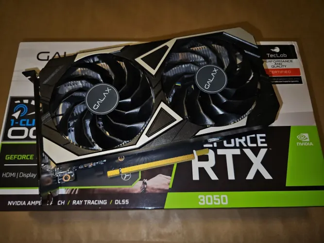 RTX 3050 6GB - NOVÍSSIMA!