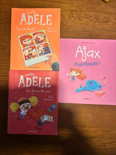 Coleção de livros em francês