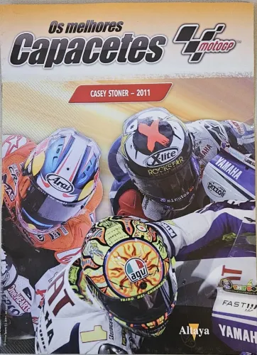Fascículo da Coleção Os melhores Capacetes da MotoGP / NOLAN CASEY STONER - 2011