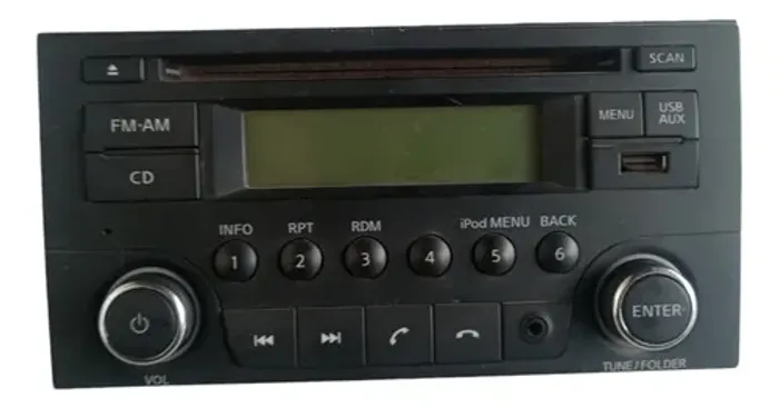Rádio Som Cd Player Original Nissan March Versa 281859lm0a