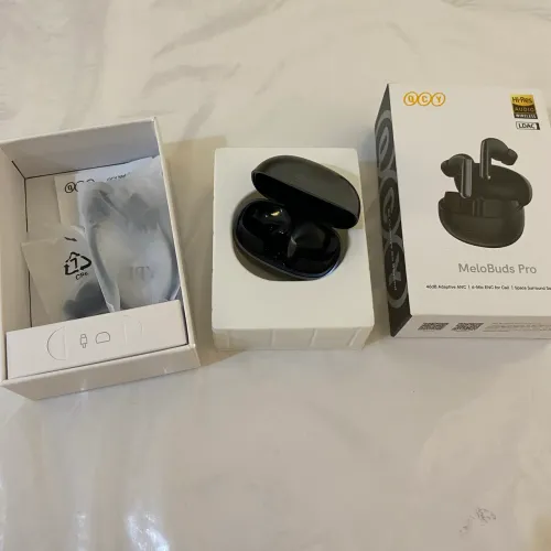 Fone original QCY MeloBuds PRO HT08 novo (sem fone do lado esquerdo)
