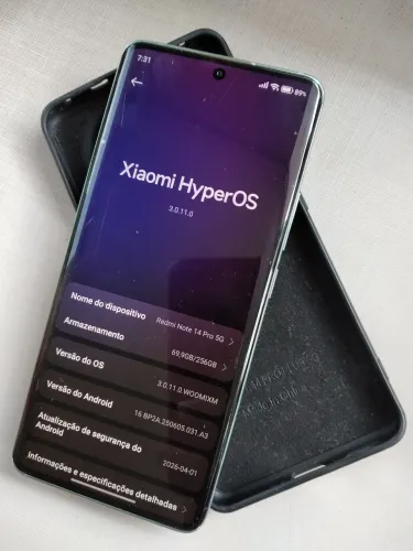 Xiaomi Note 14 Pro 5G aceito trocas por celulares 