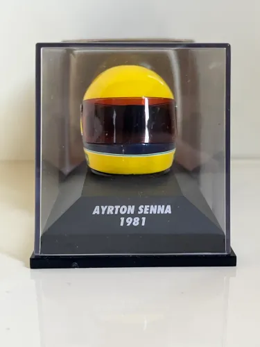 Ayrton Senna Capacete 1:8 Minichamps 1981