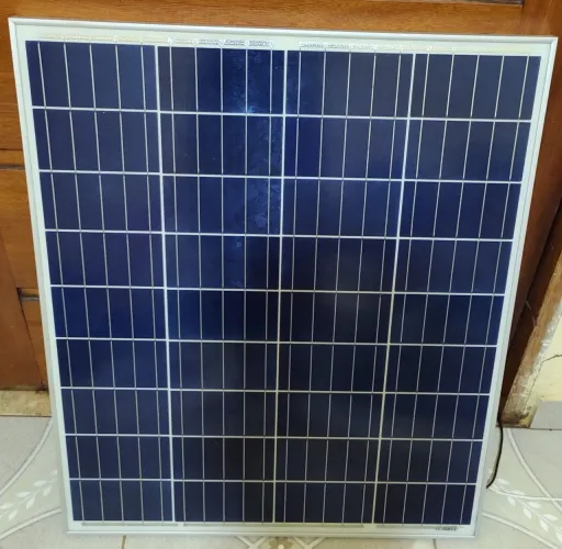Placa Painel Solar 80W Policristalino Resun RSM080P Energia Solar Pequeno projeto Solar