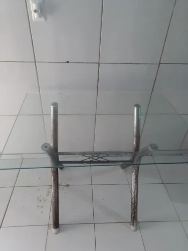Mesa de vidro temperado no precinho