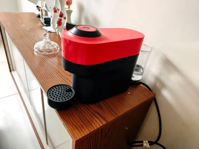 Cafeteira Vertuo pop vermelho