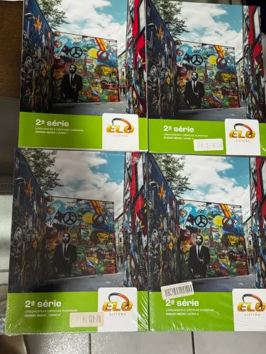 Livro 2 Ano Ensino médio 2025 - sistema Elo - kit completo - NOVOS (na embalagem)