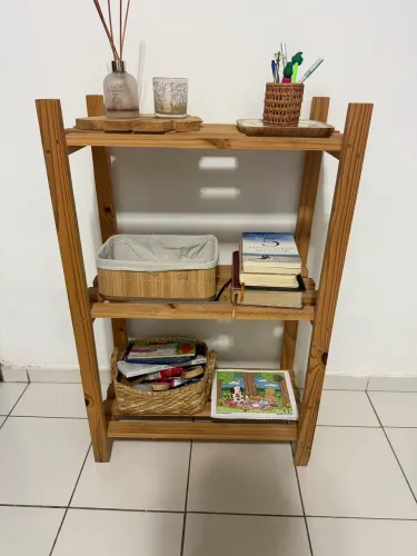 Estante de Madeira Pinus 