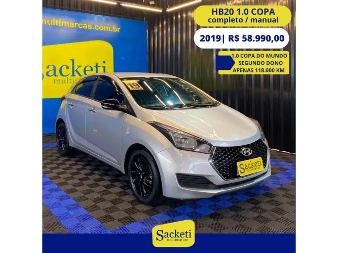 Hyundai HB20 Copa DO Mundo 1.0 Flex 12V Mec. 2019