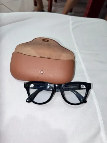 Ray-ban meta skyler - lentes transitions cerulean blue ( estado de novo ) 