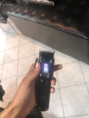 Máquina de cortar cabelo kemei km 155