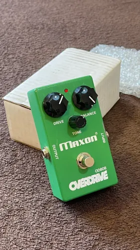 Pedal Maxon OD808 overdrive made in Japan ñ Ts9 OD1