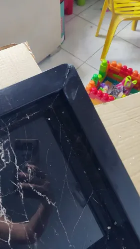 Nicho de banheiro em porcelanato 