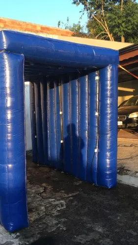 Inflável tunel de 3,50MTS C POR 2,50MTS A E 2,50MTS L