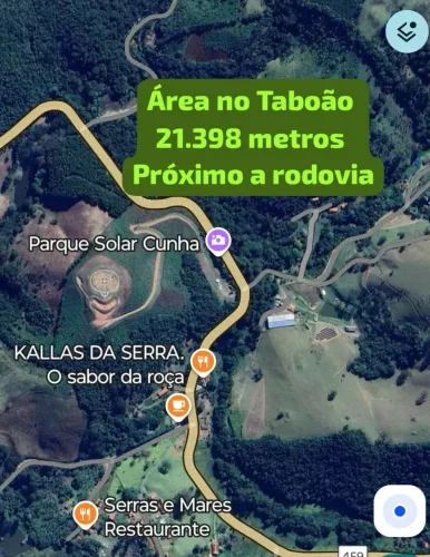 Área no bairro do Taboão