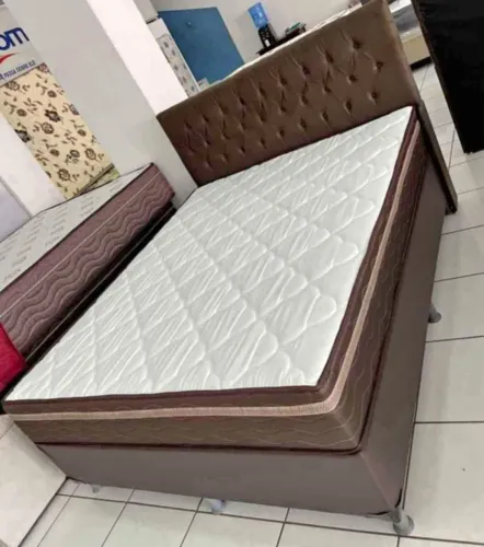 Conjunto box casal em espuma direto da fábrica