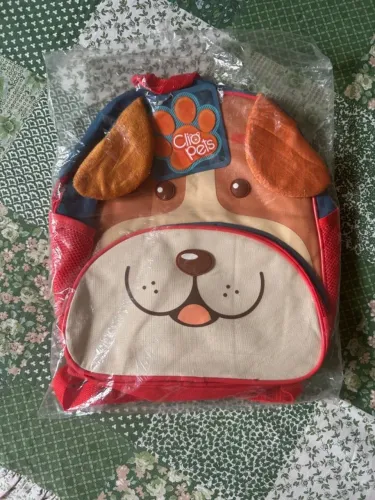 mochila infantil cachorro clio pets