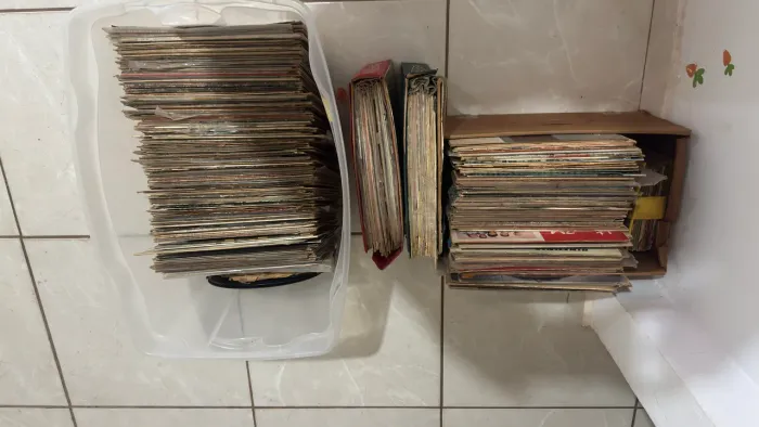 Lote de Disco de vinil antigo
