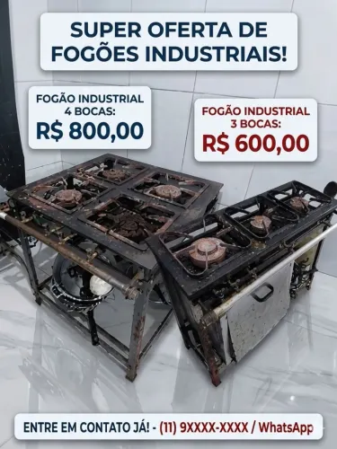 Fogão Industrial
