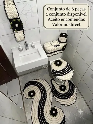 Conjunto de crochê