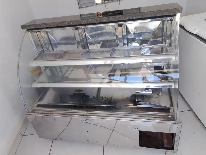 Estufa Inox e Vidro Curvo