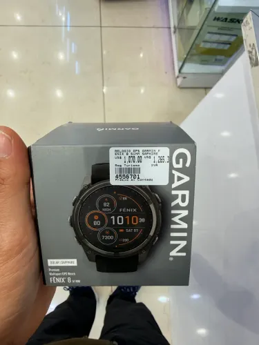 Garmin Fênix 8 Solar Sapphire 51mm - Novo - Top de Linha
