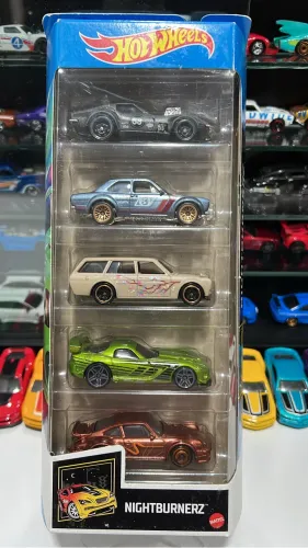 Pack 5 Hot Wheels Nightburnerz 2020