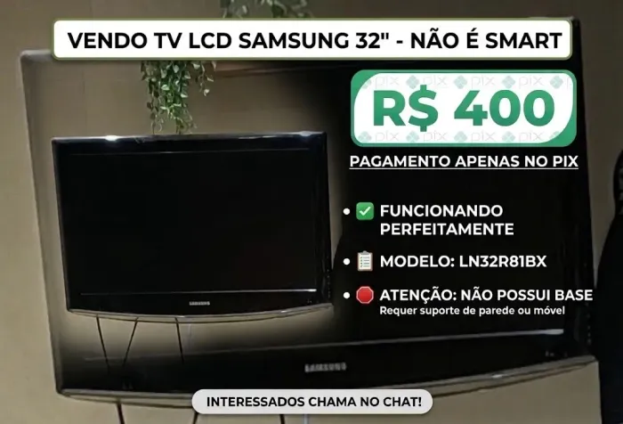 TV LCD Samsung 32?