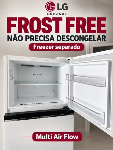 Geladeira LG Frost Free 375L Inverter Apenas 6 meses de uso!