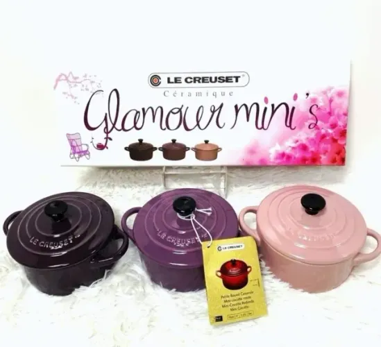 Coleção Glamour Cocottes Le Creuset