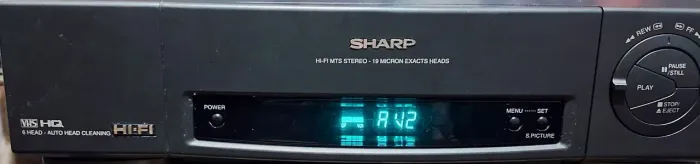 Videocassete sharp 1799b
